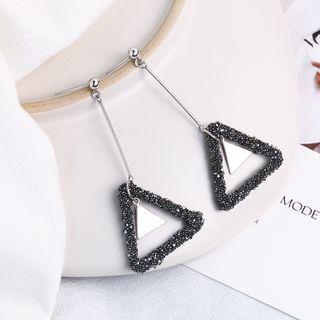 925 Sterling Silver Dangle Earring (various Designs) As Shown In Figure - One Size