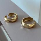 Alloy Open Ring E212 - Gold - One Size