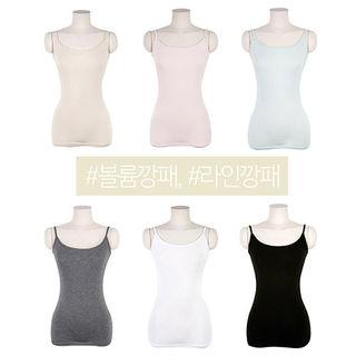 Colored Slim-fit Camisole Top