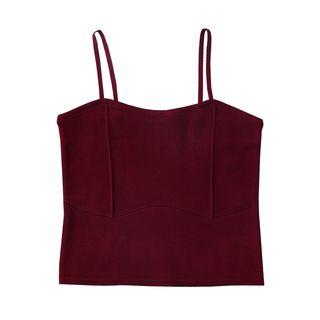 Knit Crop Cami Top