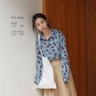 Leopard Shirt Blue - One Size