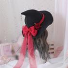 Bow Accent Witch Hat