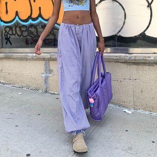 Low Rise Harem Pants