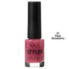 Its Skin - Nail Styler Pink #07 Deep Strawberry