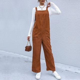 Plain Corduroy Dungarees