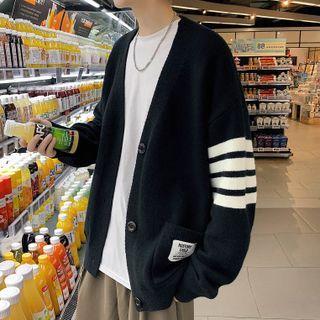 Striped Cardigan Jacket
