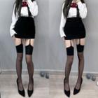 Over-the-knee Stockings / Garter / Set