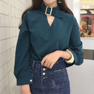 Buckle Detail Blouse