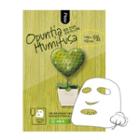 No:hj - Opuntia Humifusa Gold Foil Mask Pack Moisture 1pc