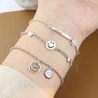 Smiley Sterling Silver Bracelet (various Designs) / Set