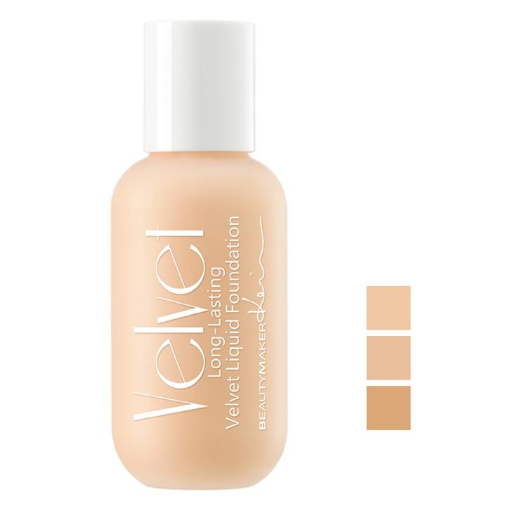 Beautymaker - Long Lasting Velvet Liquid Foundation 30ml - 3 Types