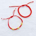Woven Red String Bracelet