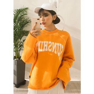 J-size - Sunshine Stitched Pullover