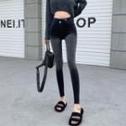 Gradient High-waist Skinny Jeans