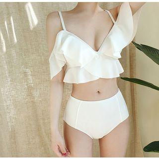 Ruffled Wrap Bikini