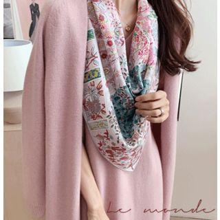 Pattern Scarf Light Pink - One Size