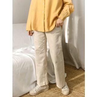 Fray-trim Wide-leg Pants