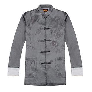 Embroidered Chinese Frog Button Jacket