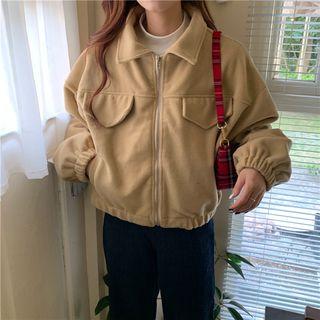 Lapel Zip Jacket