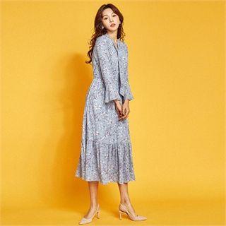 Bloom Chiffon Maxi Dress