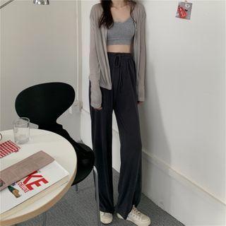 Camisole Top / Wide Leg Pants / Cardigan