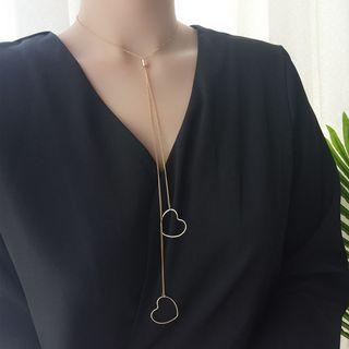 Heart Y Necklace