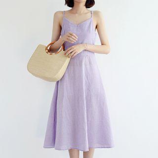 Back Front Sleeveless Dress