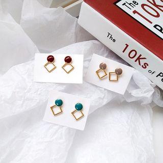 Geometry Clip-on Ear Stud / Clip-on Earring