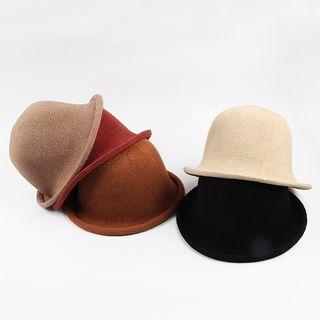 Foldable Knit Bucket Hat