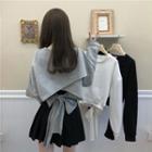 Sashed Sweatshirt