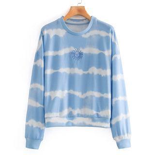 Sun Embroidered Pullover