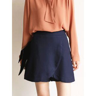 Warp-front A-line Skort