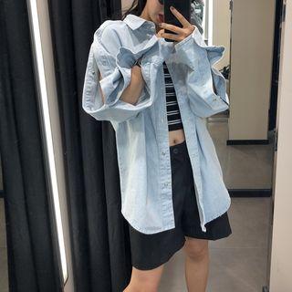 Denim Jacket Light Blue - One Size