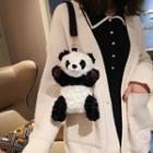 Panda Furry Belt Bag Aym-1695 - Panda - One Size