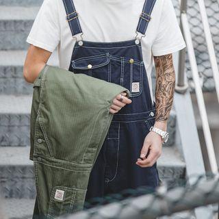 Contrast Stitch Jumper Pants