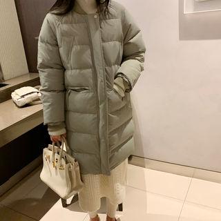 Raglan-sleeve Padding Coat