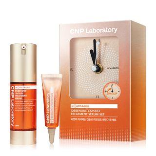 Cnp Laboratory - Idebenone Capsule Treatment Serum Set: Serum 30ml + Idebenone Concentrate 3ml 2pcs