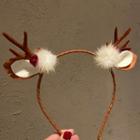 Christmas Deer Horn Hair Clip / Headband / Earring