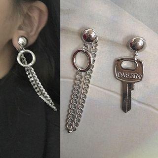 Key Drop Non Matching Earring