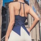 Halter-neck Padded Sports Top