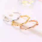 Bead Open Ring Gold - One Size