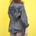 Floral Patterned Parka
