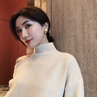 Ball Earring Gold - One Size