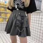 Cargo Mini A-line Skirt