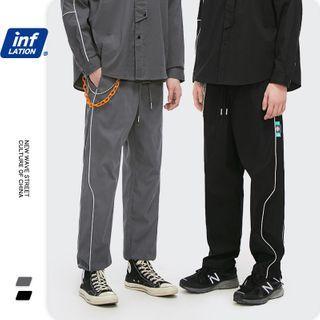 Quick-dry Reflective Drawstring Sweatpants