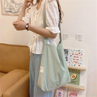 Plain Lettering Tote Bag