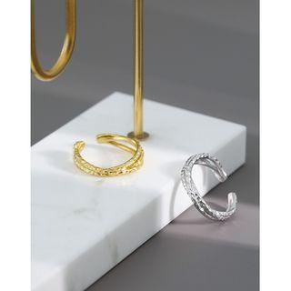 925 Sterling Silver Keyhole Open Ring