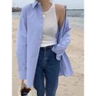 Loose-fit Cotton Shirt One Size