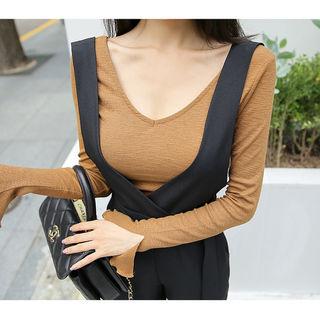 Reversible Slit-sleeve Top