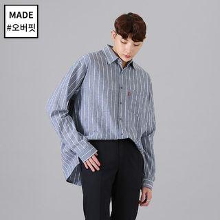 Cotton Pinstripe Shirt